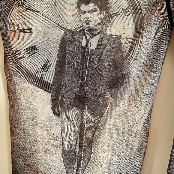 Jean Paul Gaultier Unisex vintage punk girl mesh top - Picture 5 of 9